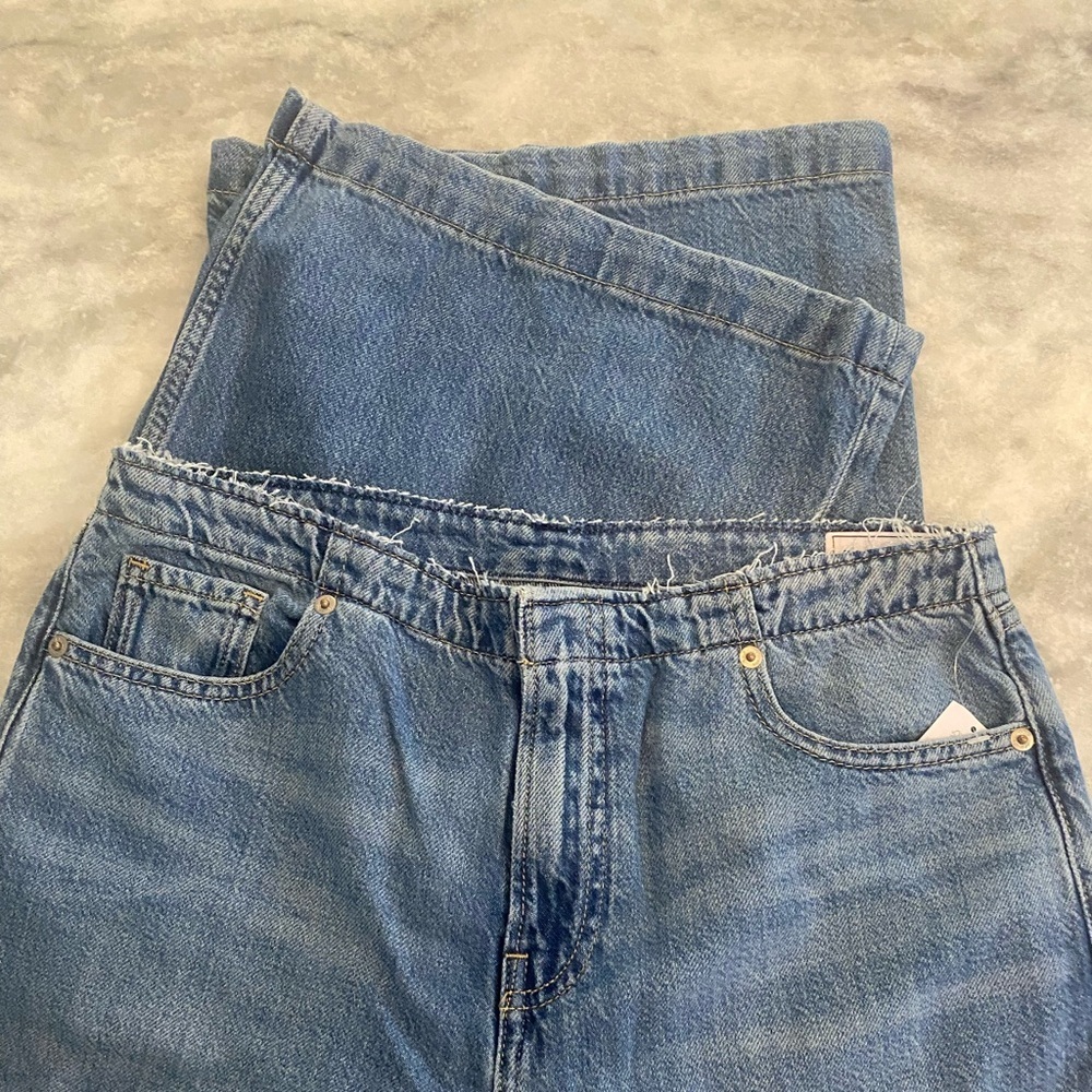 GAP Baggy Mid Rise Jeans – Ultrasoft Denim – Size 27R – NWT SKU348 - Picture 7 of 15